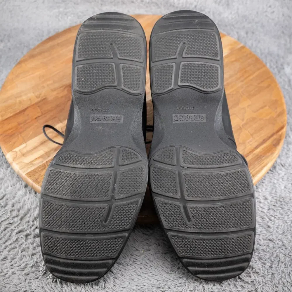 Sebago black leather